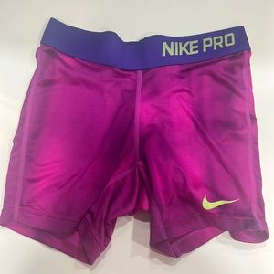 Purple Nike Pros
